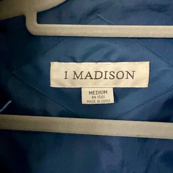 1 Madison Blue Down Jacket with Fur Trim - Picture 4 of 8